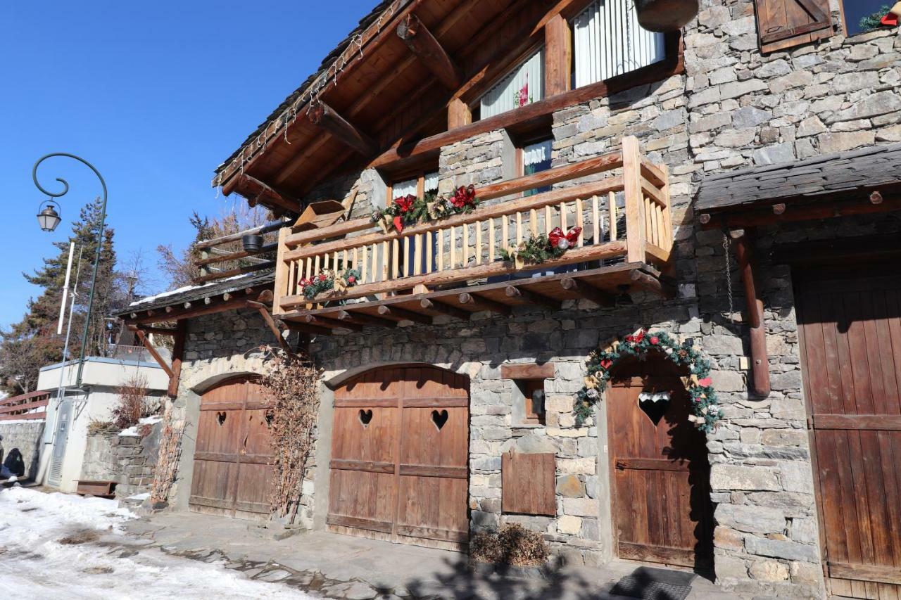 Appartement Cosy Pour 4 Personnes En Chalet De Pierres Saint-Martin-de-Belleville Exterior photo